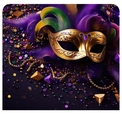 Mardi Gras mask