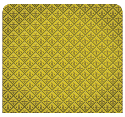 Gold fleur-de-lis